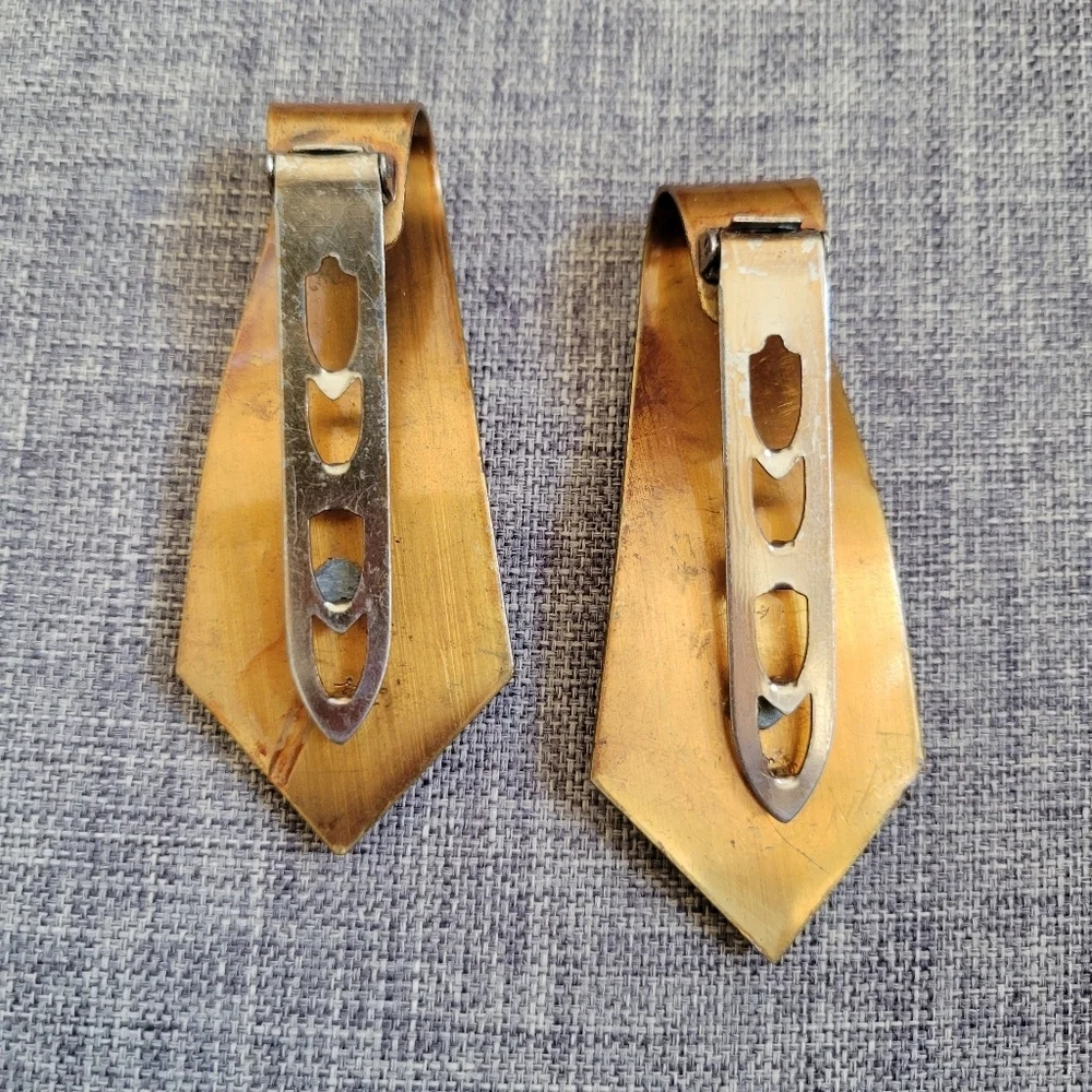Pair Of Vintage Fur Clips